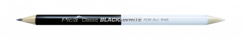 Карандаш Pica Classic FOR ALL чёрно-белый, 23 см