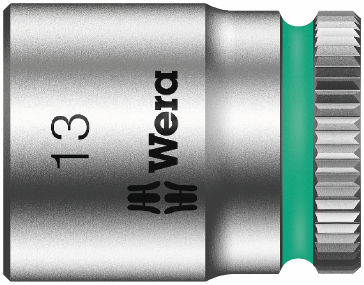 Головка торцевая Wera 8790 HMA Zyklop 1/4"  13 мм