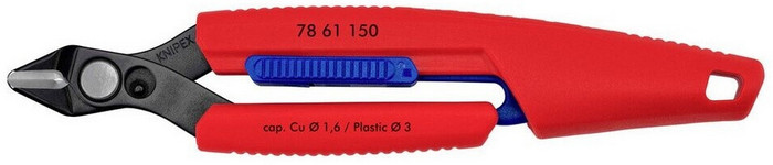 Кусачки боковые для электроники Slim Knips (Knipex 78 61 150)