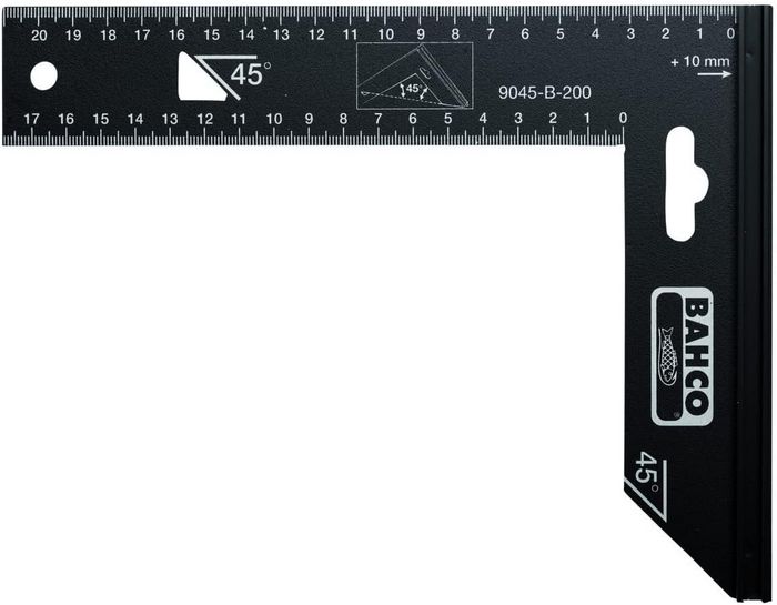 Угольник столярный Bahco 9045-B-300 (300х170 мм)