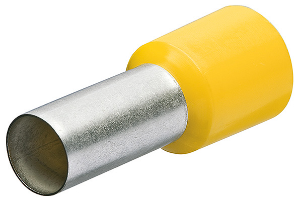 Гильза контактная с пластмассовым изолятором 6,0 кв.мм (1уп.-100шт.)