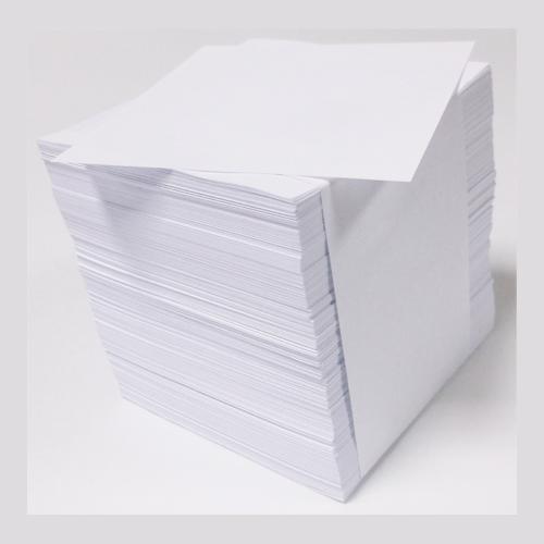 Бумага для заметок, без клейкого слоя, 85х85х85 мм, 1150 листов, белый