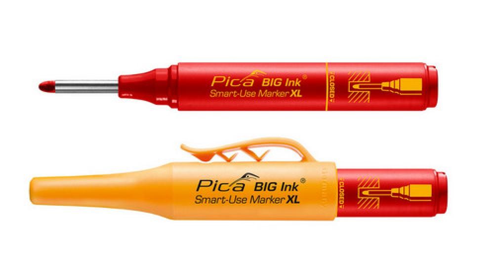 Маркер для отверстий Pica BIG Ink Smart-Use XL красный (170/40)