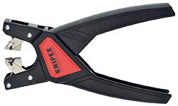 Клещи KNIPEX 12 64 180. Съёмник изоляции KNIPEX KN-1264180 для плоского кабеля