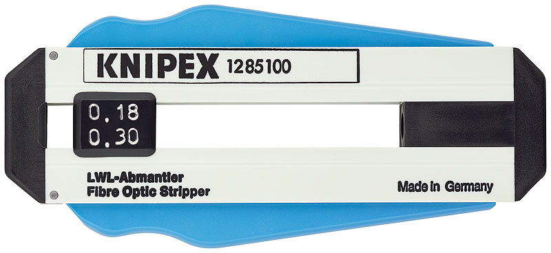 Инструмент для снятия изоляции с оптоволоконного кабеля Knipex 12 85 100 SB