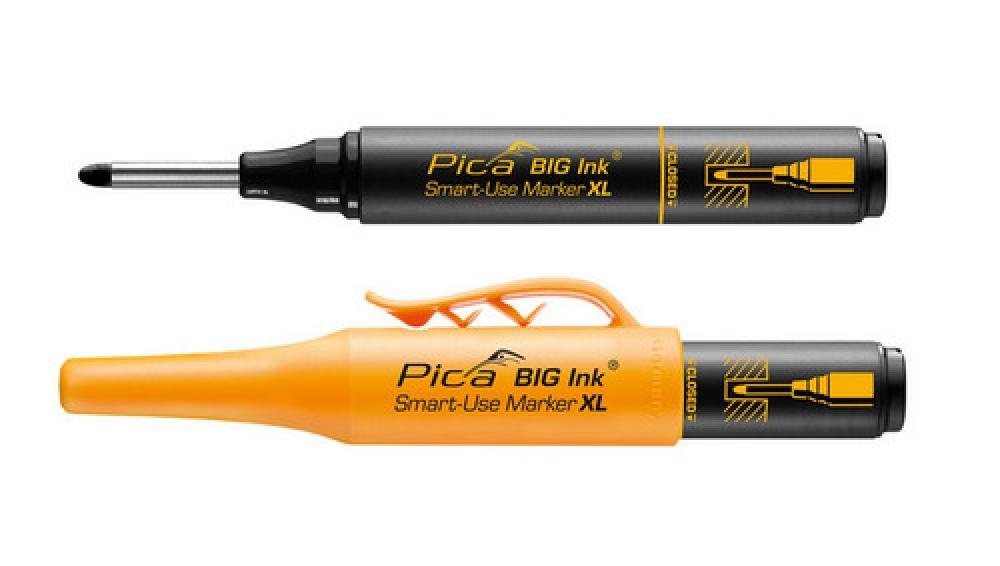 Маркер для отверстий Pica BIG Ink Smart-Use XL чёрный (170/46)