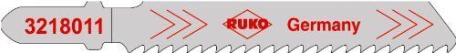 Пилки для лобзика RUKO 8011 HSS (5шт)